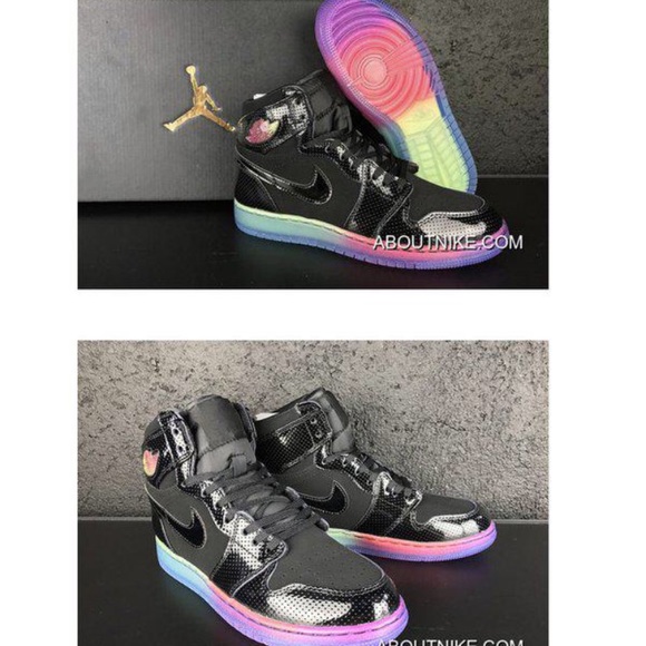 Nike Airforce Rainbow Sole